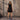 Raven’s Embrace – Embroidered Trapeze Dress