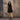 Raven’s Embrace – Embroidered Trapeze Dress