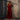 Crimson Reverie – Velvet Draped Gown