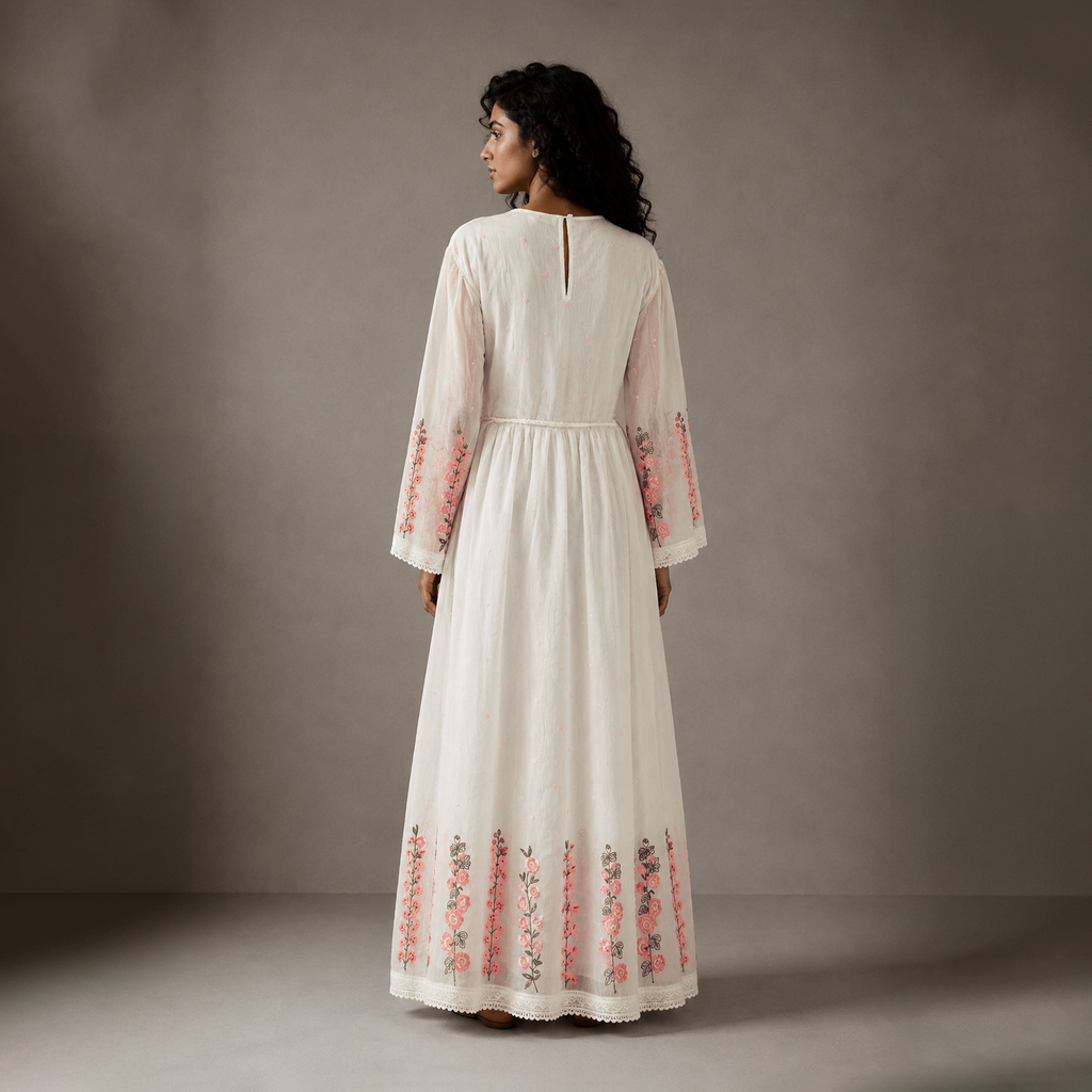 Ivory Grace Long Dress