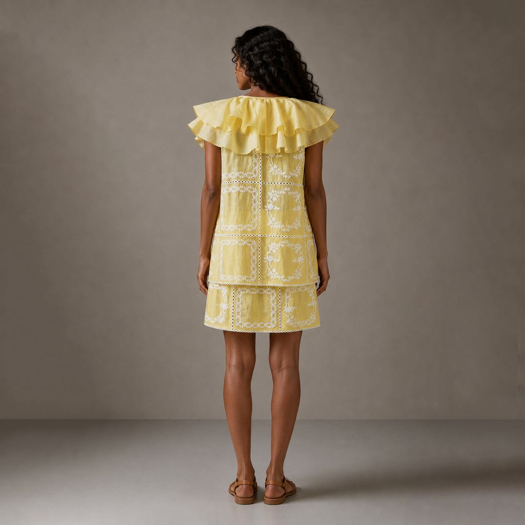 Arya Ruffle Blouse