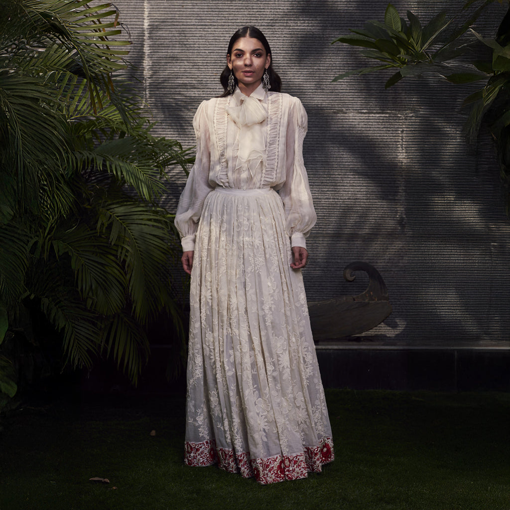 Nicole Embroidered Skirt