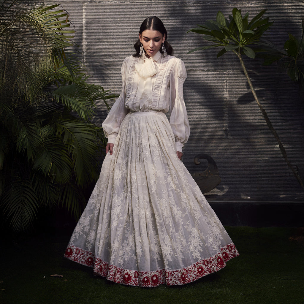 Nicole Embroidered Skirt