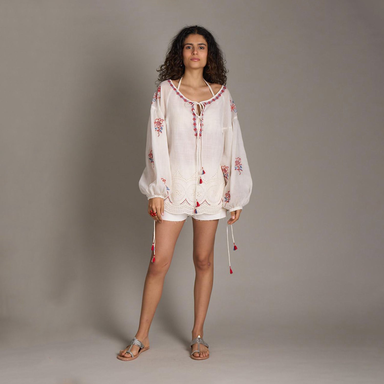 Anna Embroidered Blouse