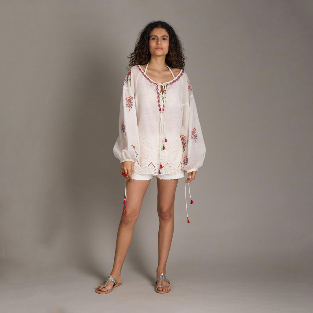 Anna Embroidered Blouse