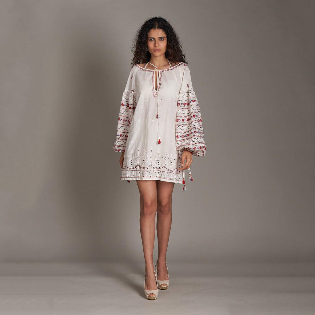 Layla Embroidered Dress