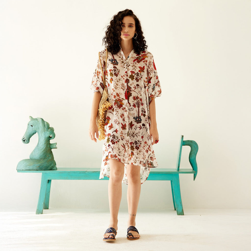 Ana Raglan Shirt Dress