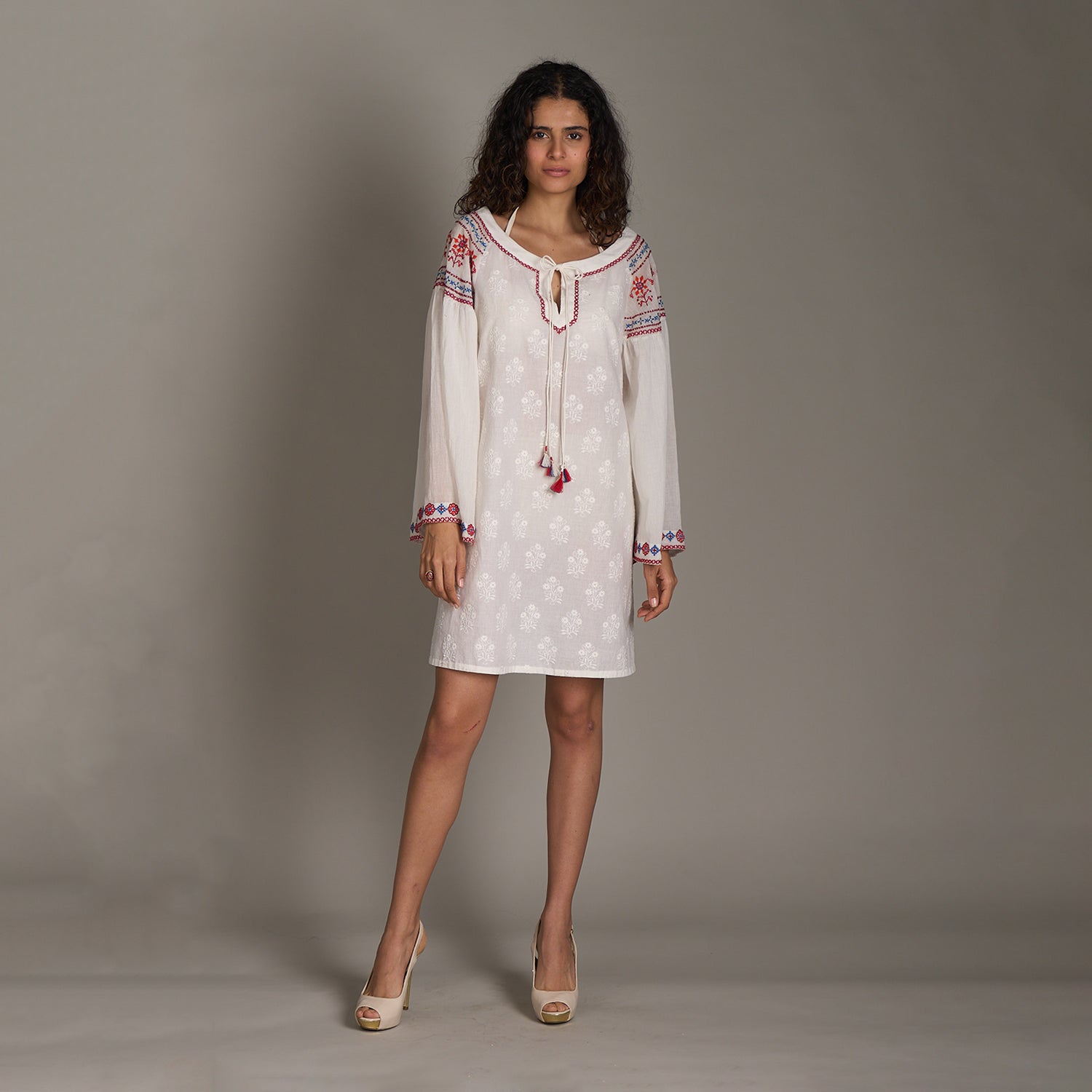Candice Embroidered Dress