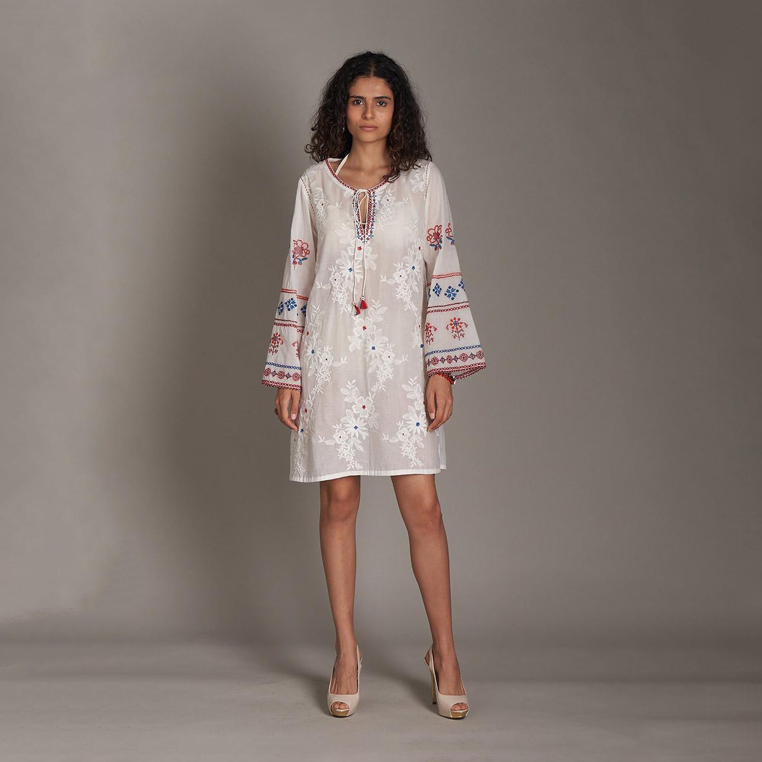 Eva Embroidered Dress
