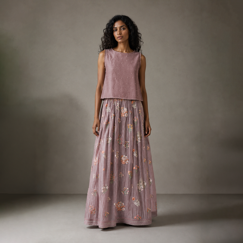 Woodland Bloom Maxi Skirt