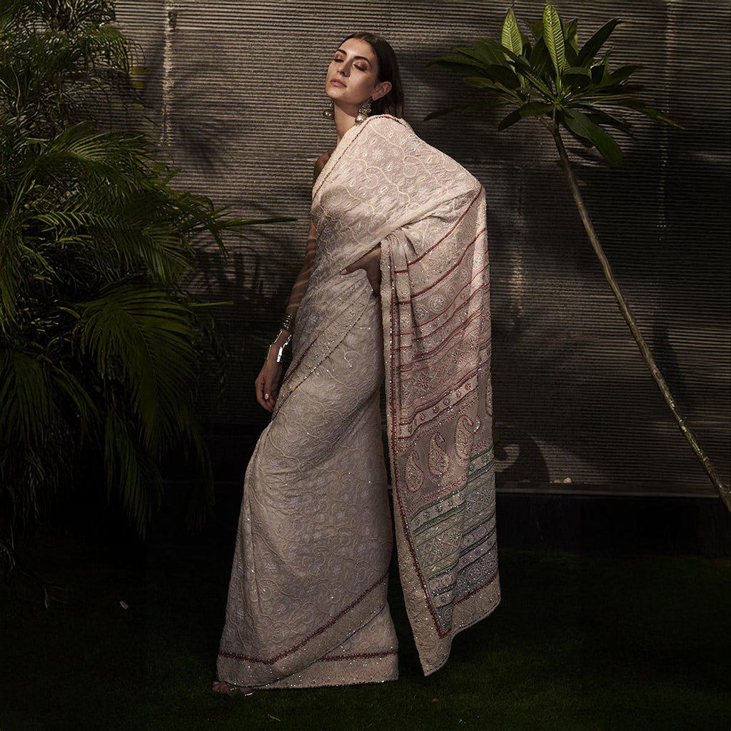 Devanshi Chiakankari Saree