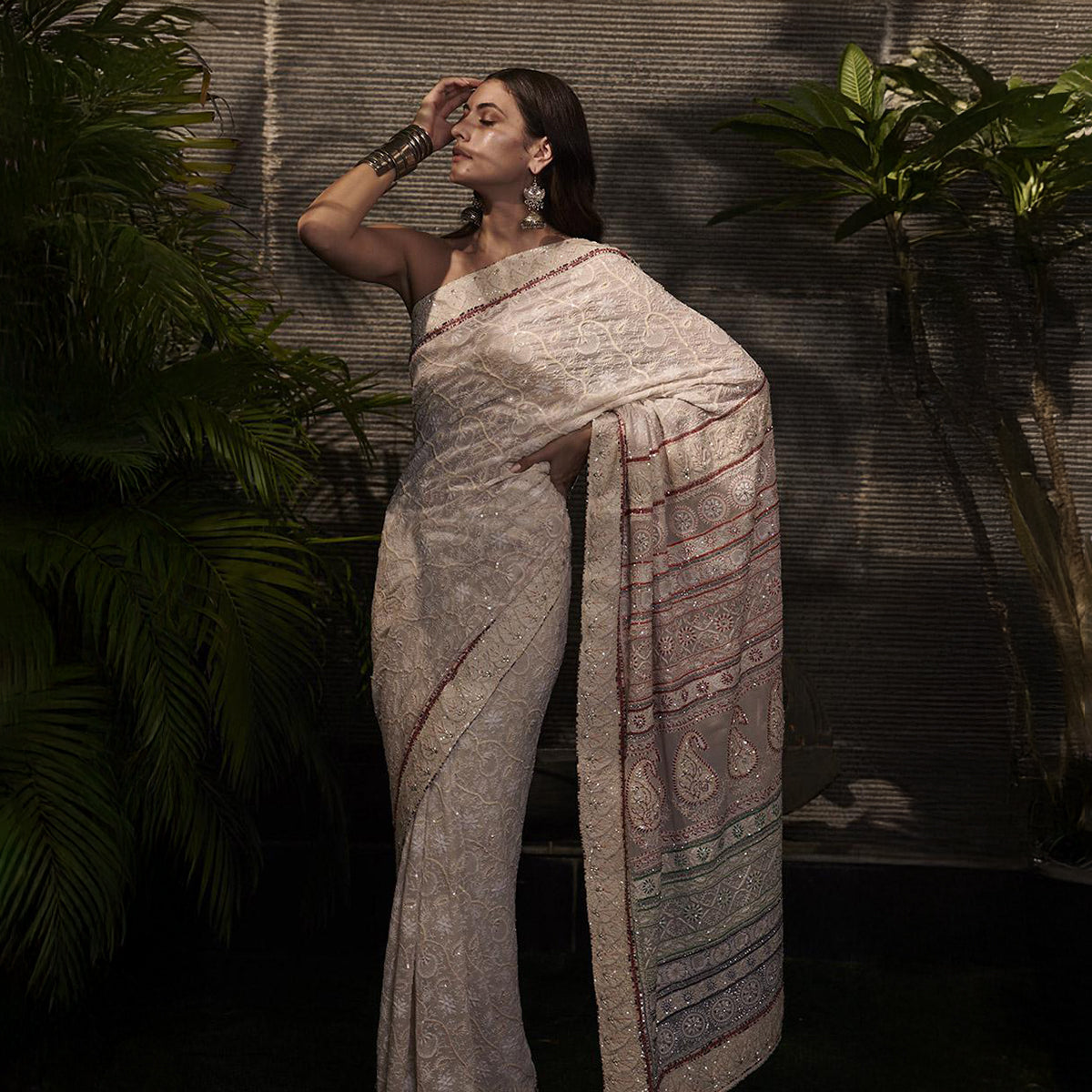 Devanshi Chiakankari Saree
