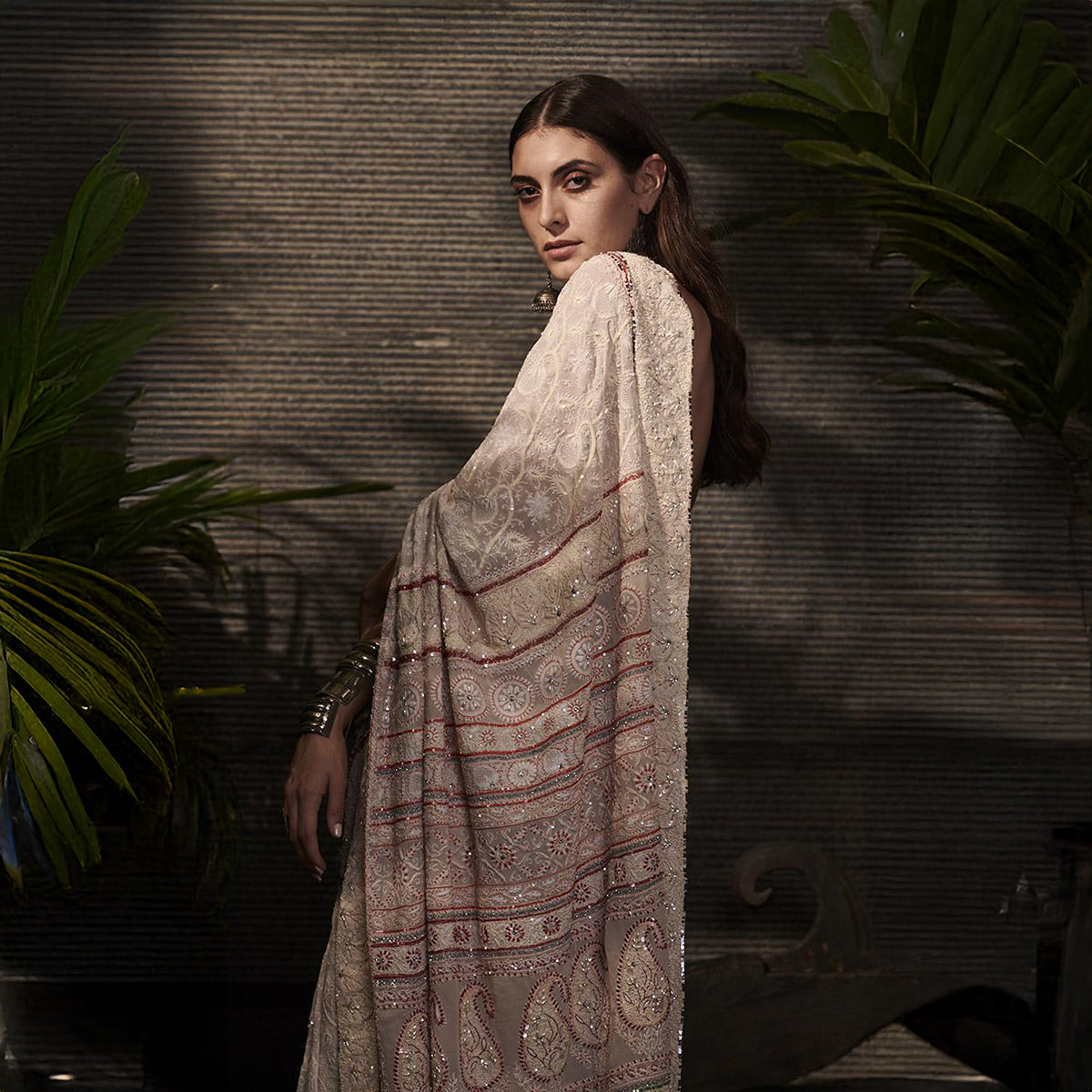Devanshi Chiakankari Saree