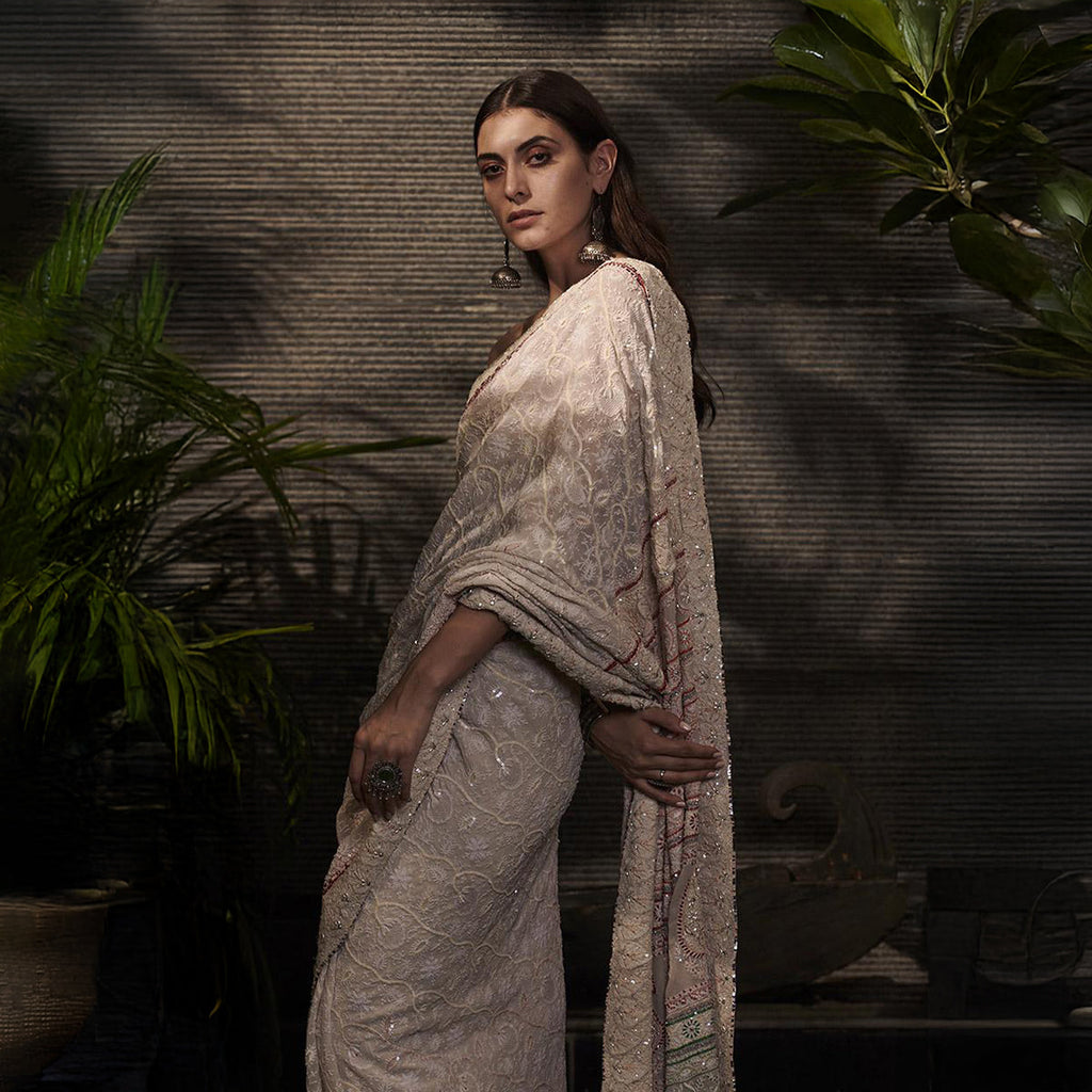 Devanshi Chiakankari Saree