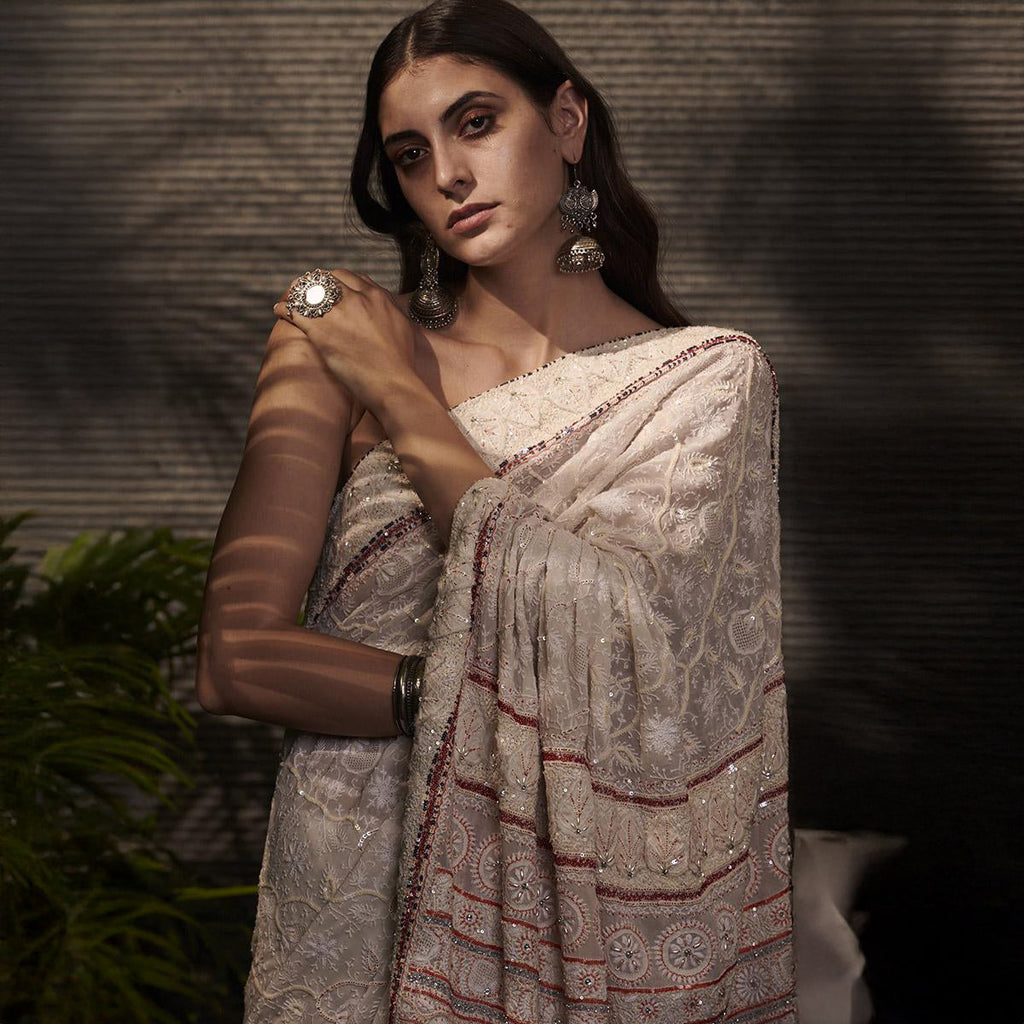 Devanshi Chiakankari Saree