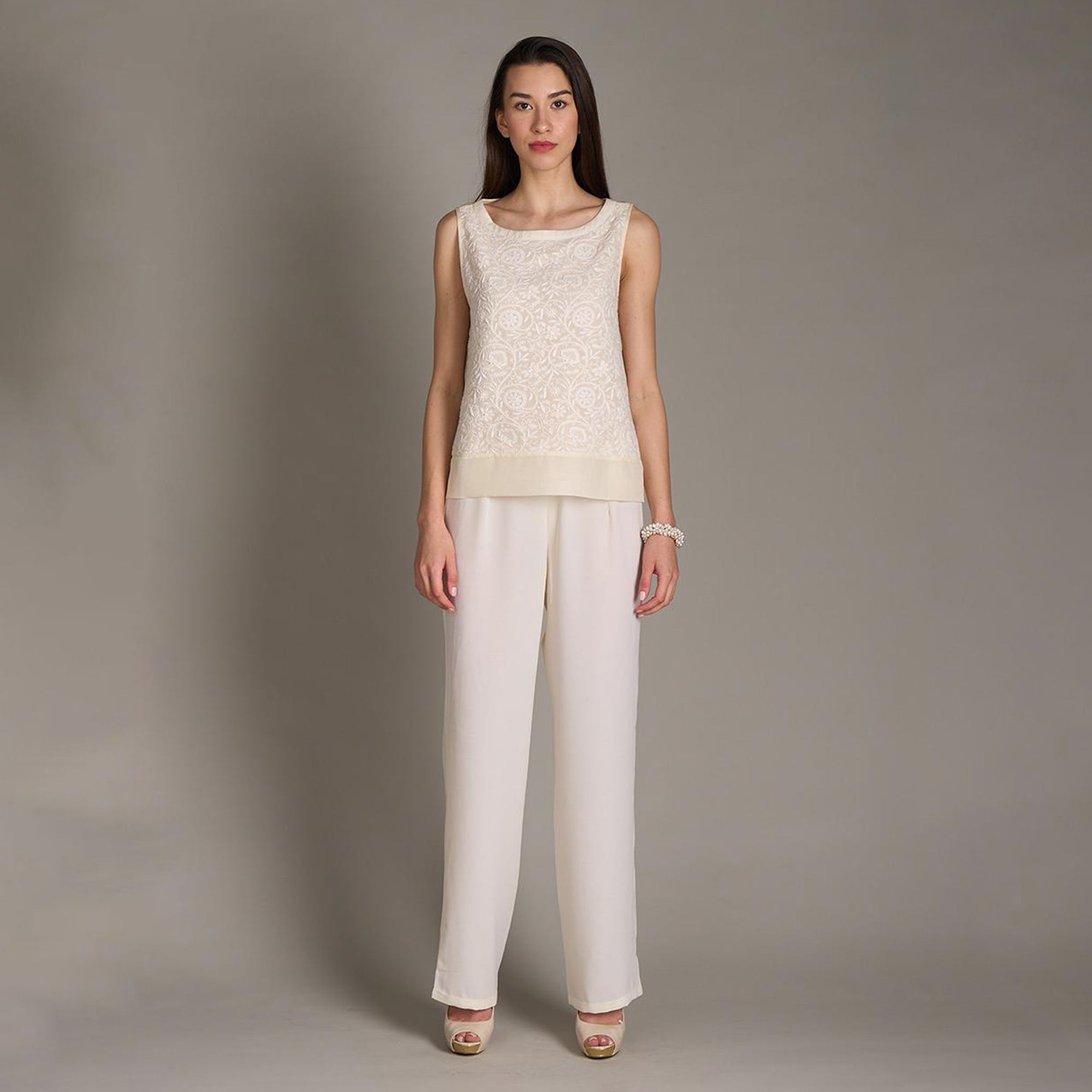 Oorvi Chikankari Camisole