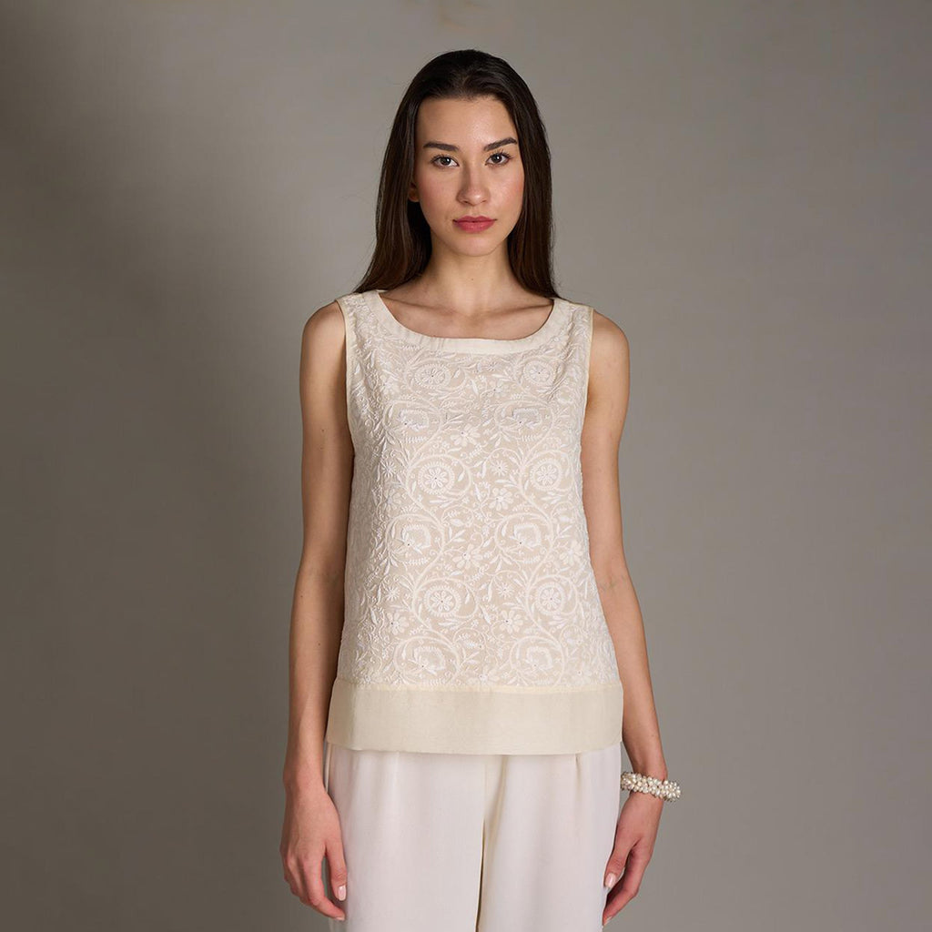 Oorvi Chikankari Camisole