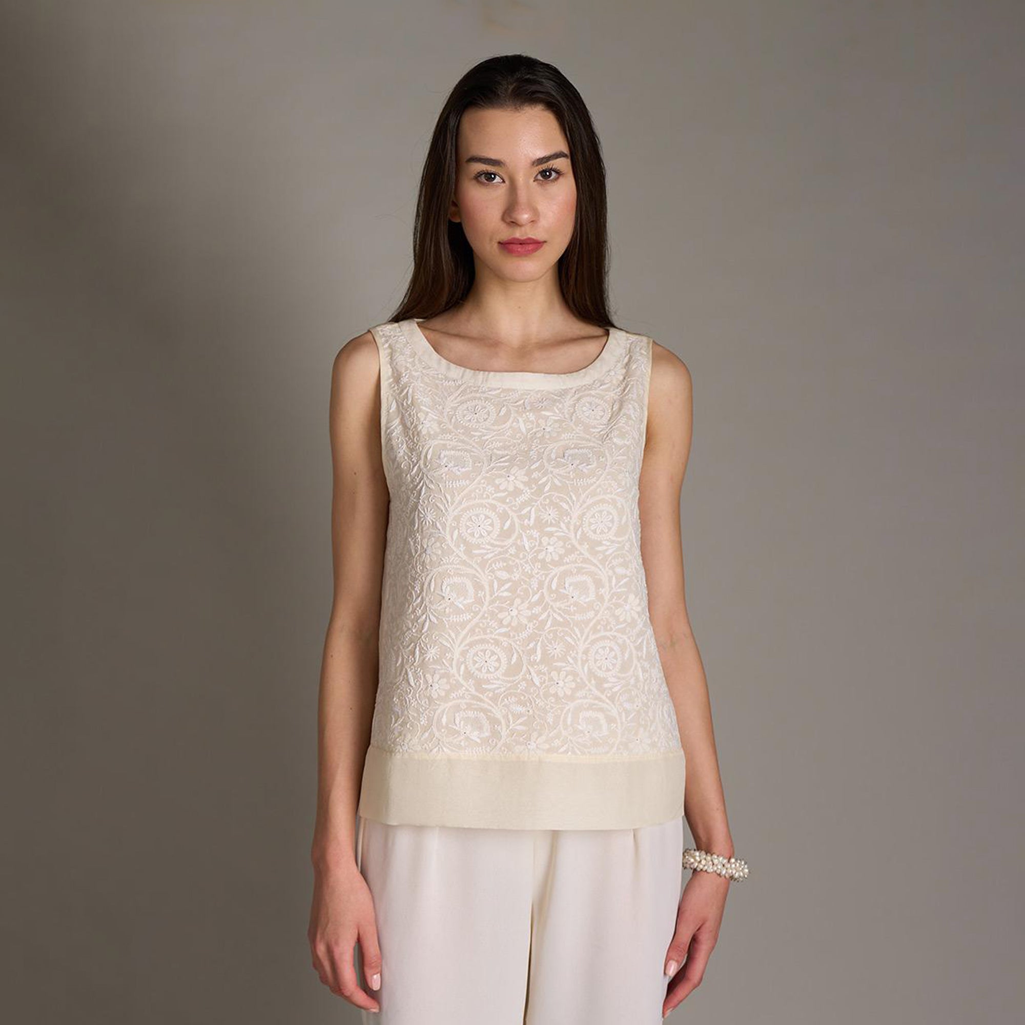 Oorvi Chikankari Camisole