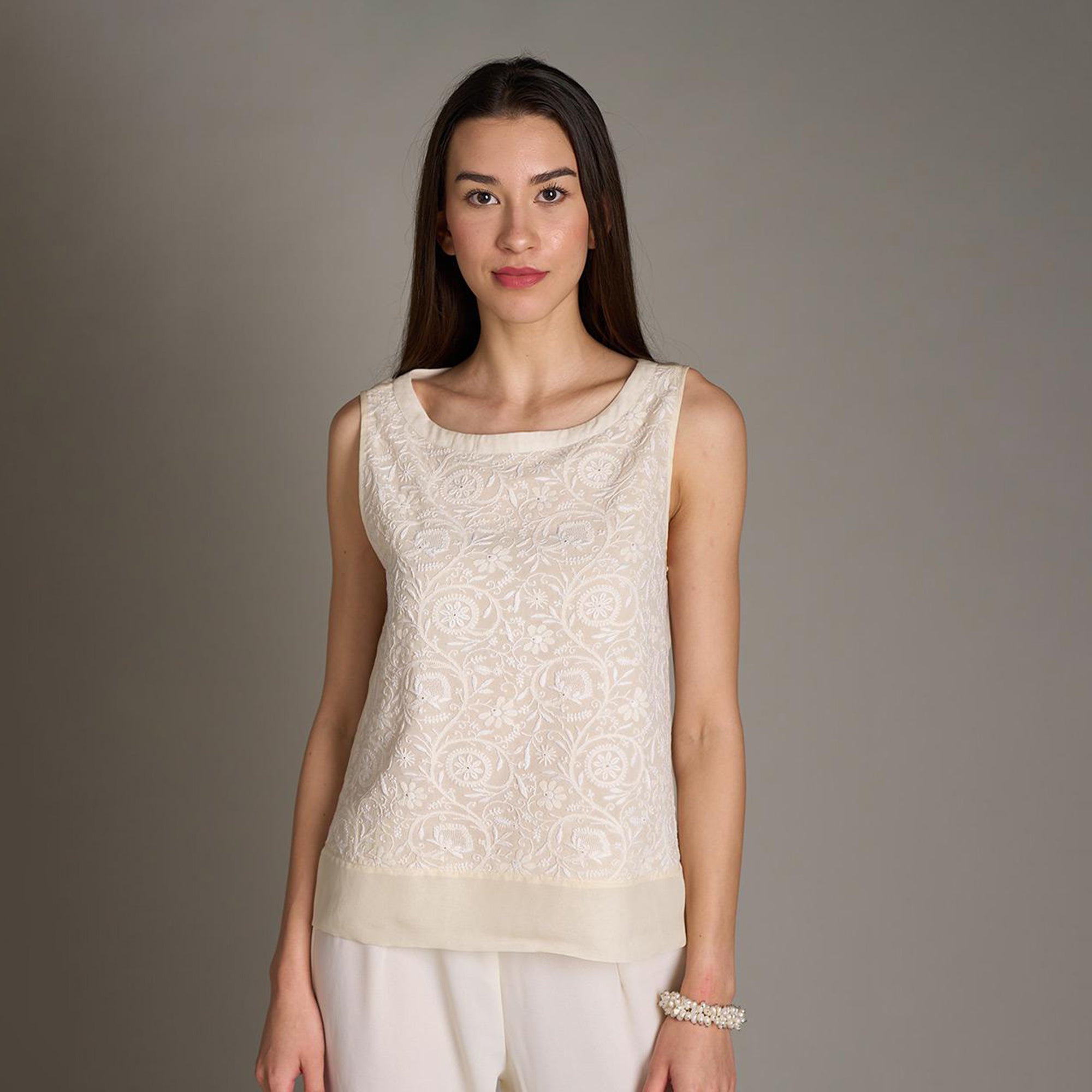 Oorvi Chikankari Camisole