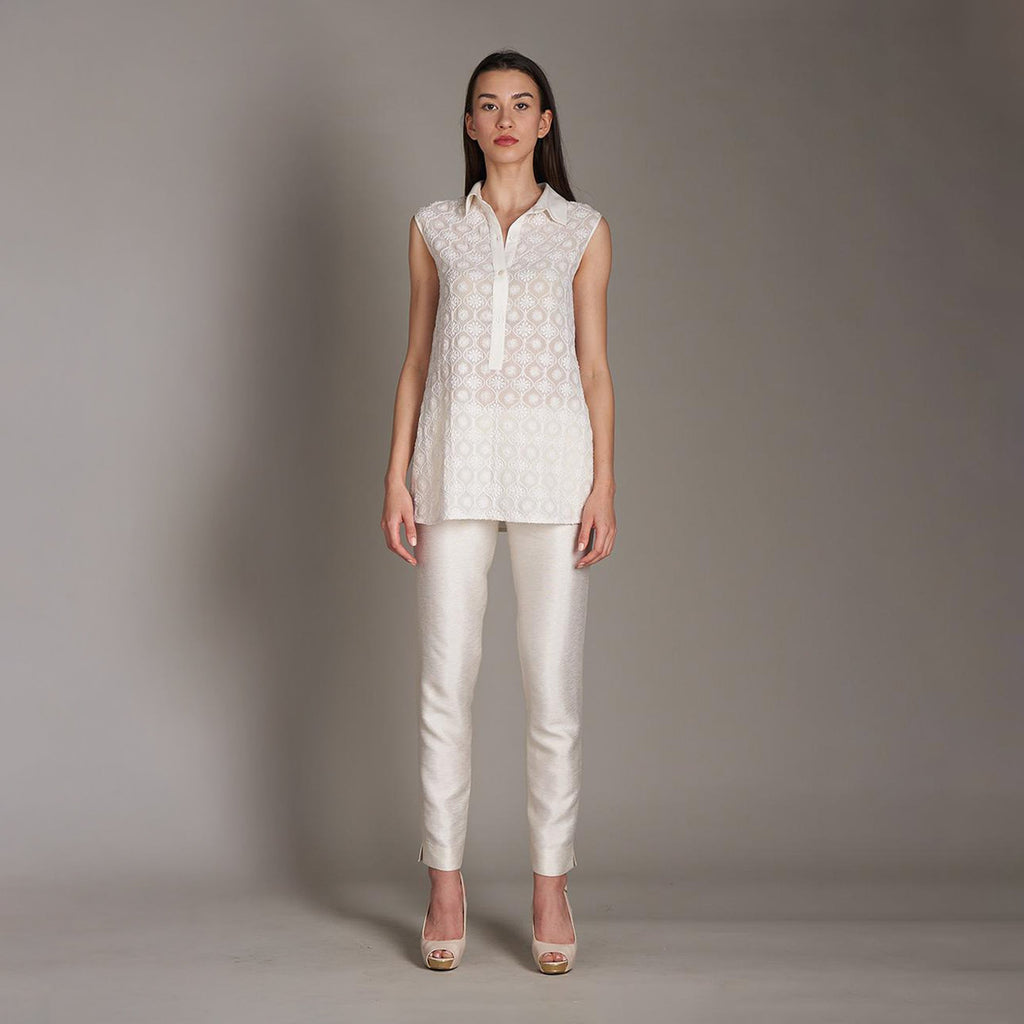 Prisha Chikankari Top