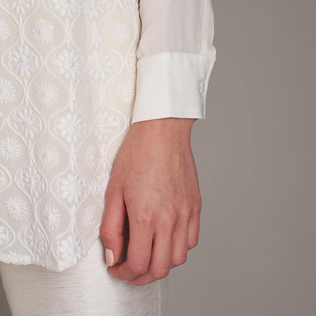 Jeevika Chikankari Shirt