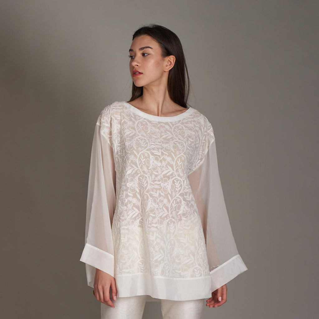 Mihika Chikankari Blouse