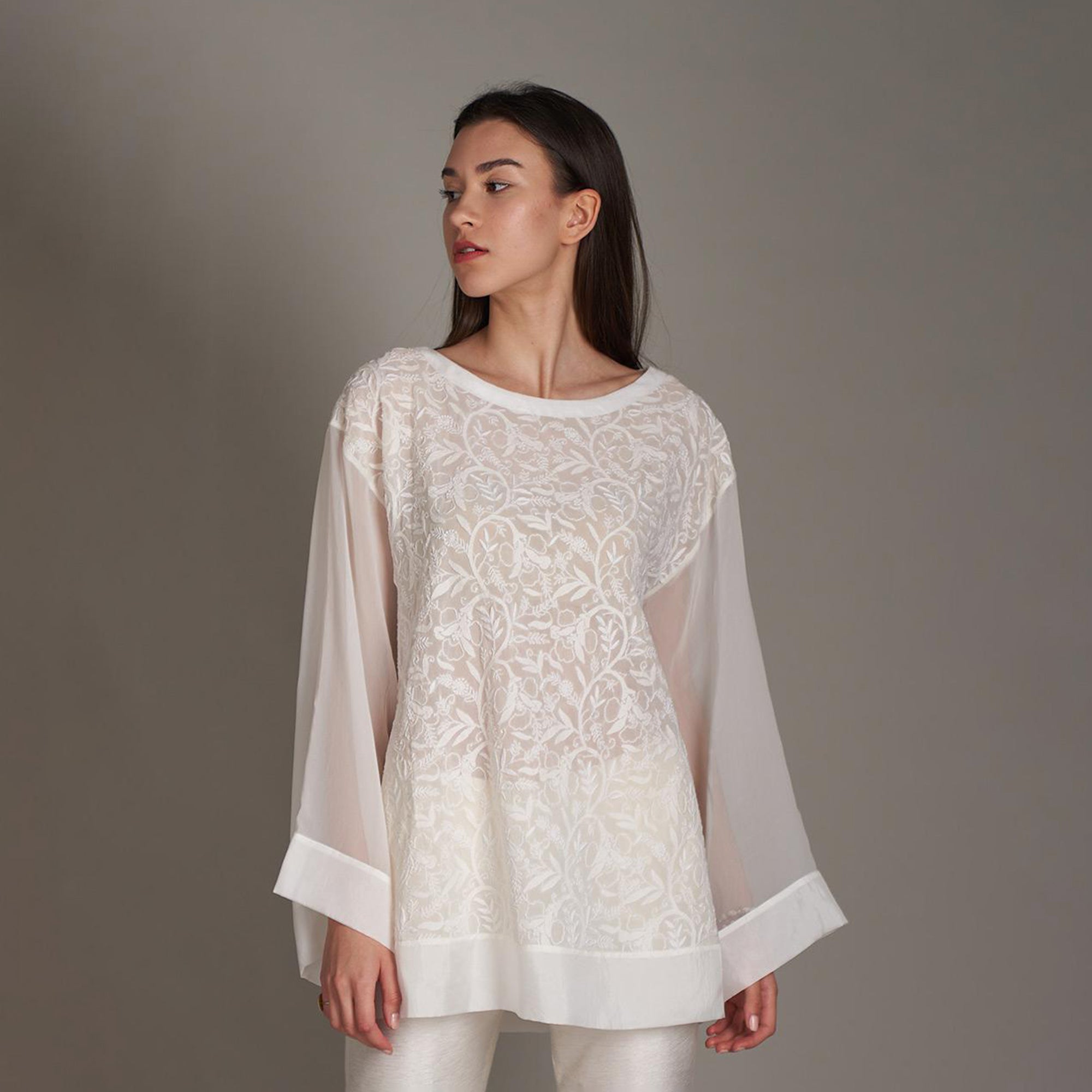 Mihika Chikankari Blouse