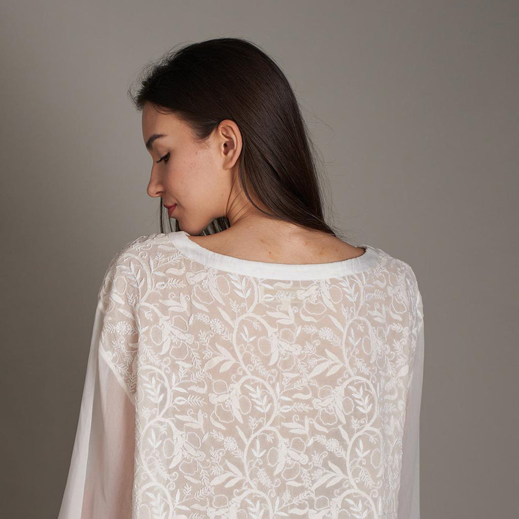 Mihika Chikankari Blouse