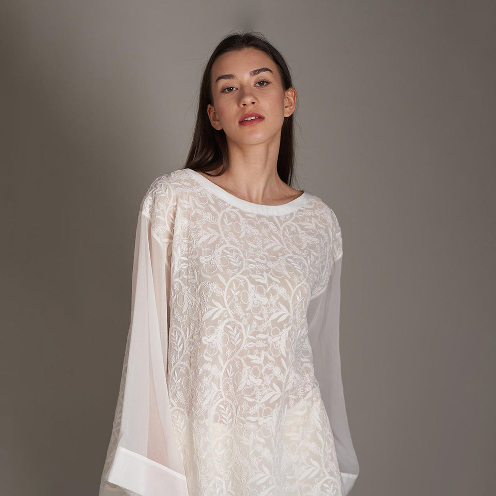 Mihika Chikankari Blouse