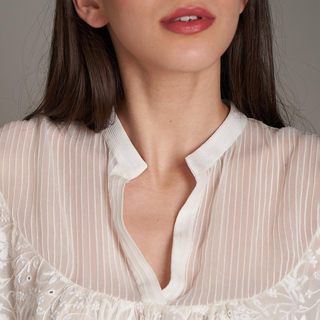 Turvi Chikankari Blouse