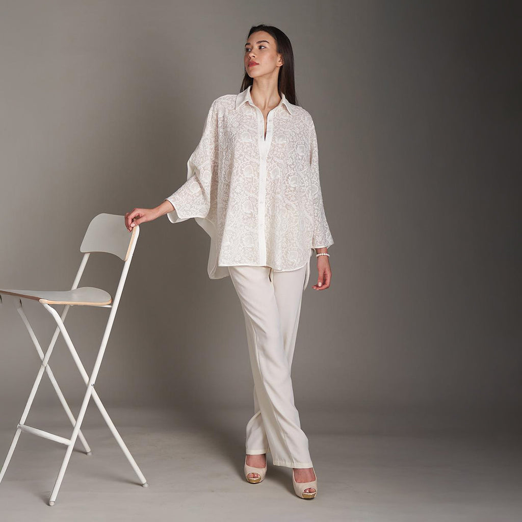 Rabhya Chikankari Shirt