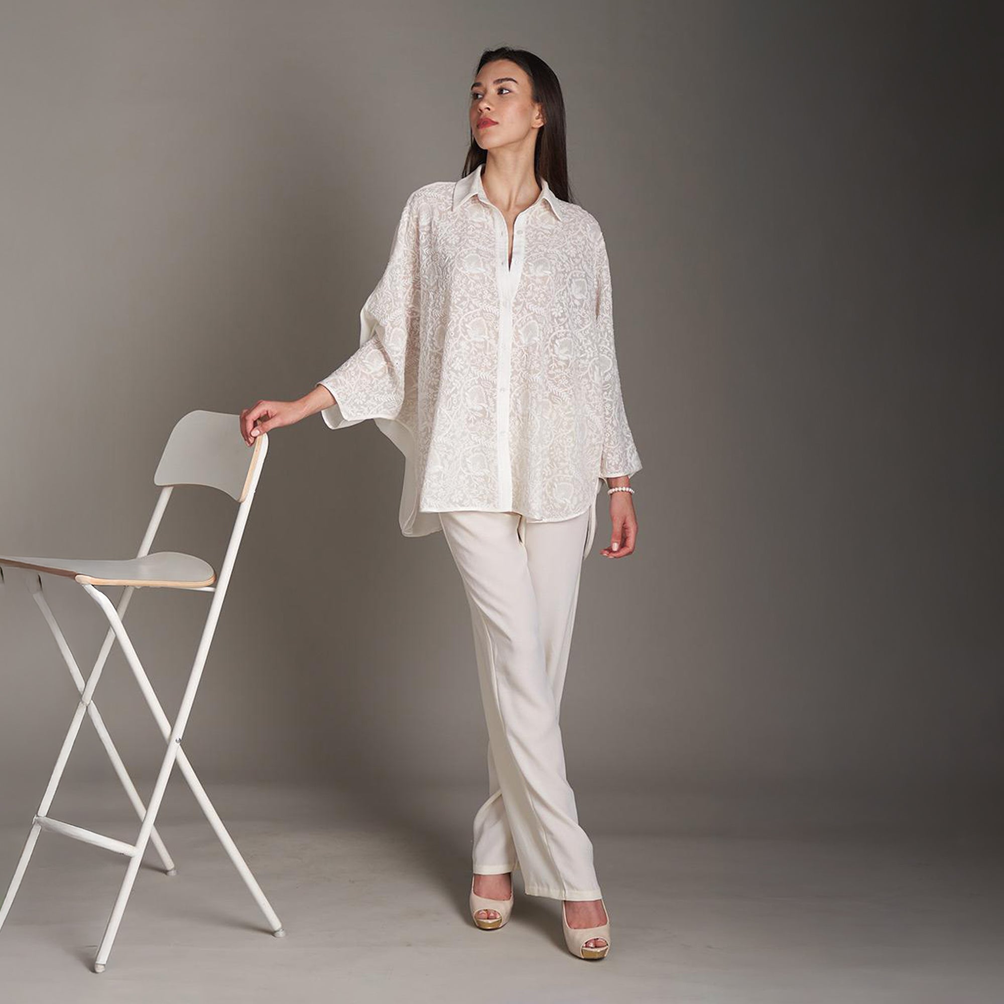 Rabhya Chikankari Shirt