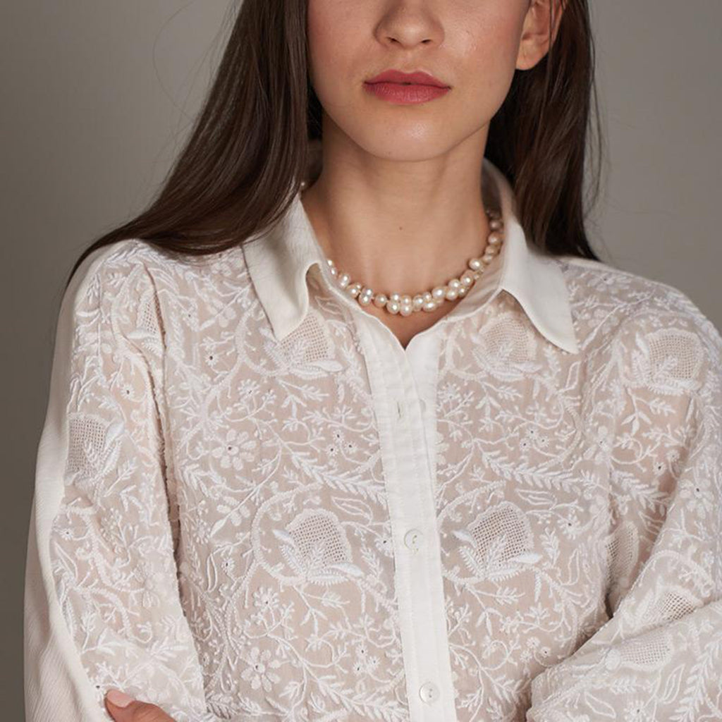 Rabhya Chikankari Shirt