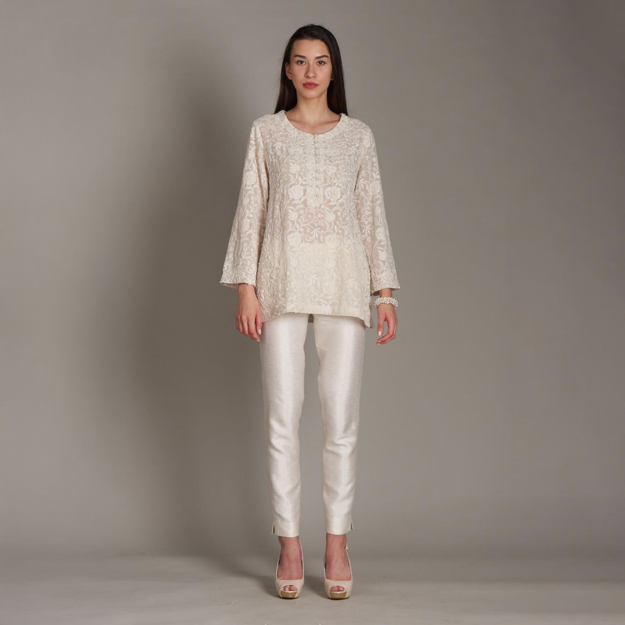 Saira Chikankari Tunic