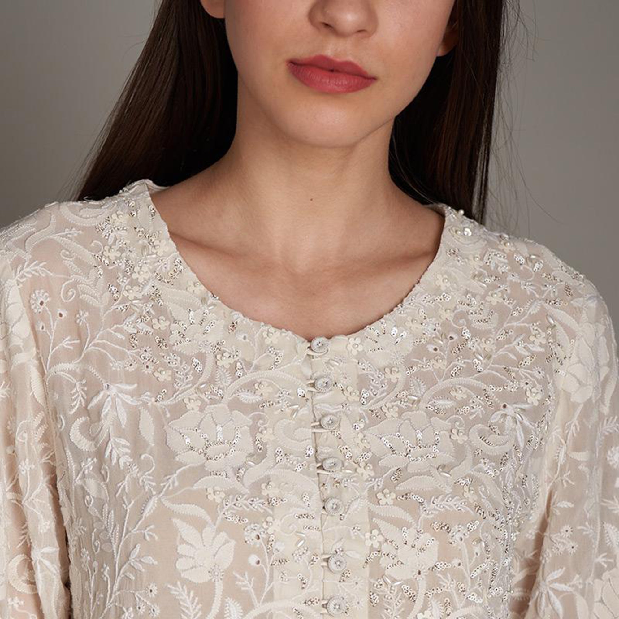 Saira Chikankari Tunic