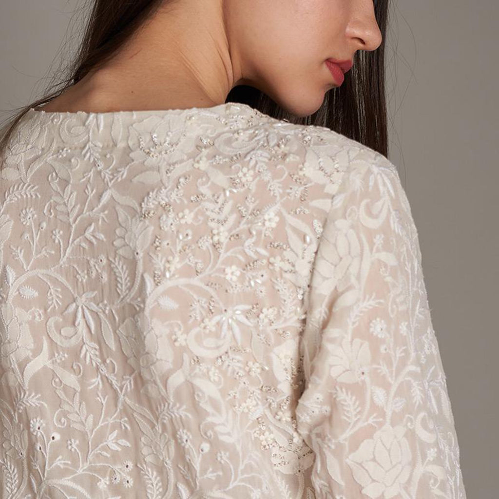 Saira Chikankari Tunic