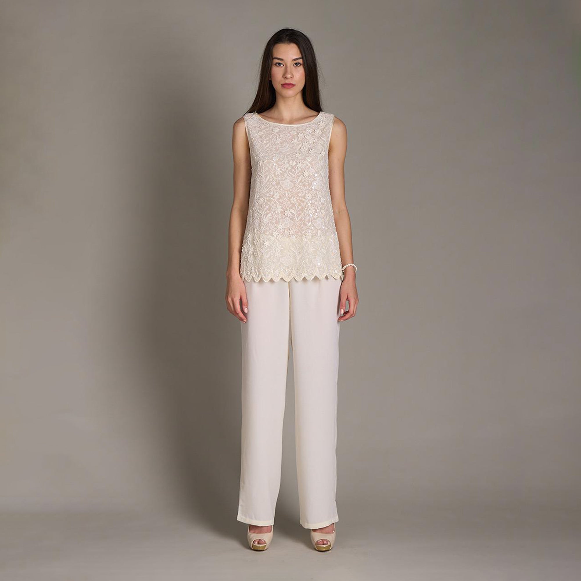Kalki Chikankari Camisole