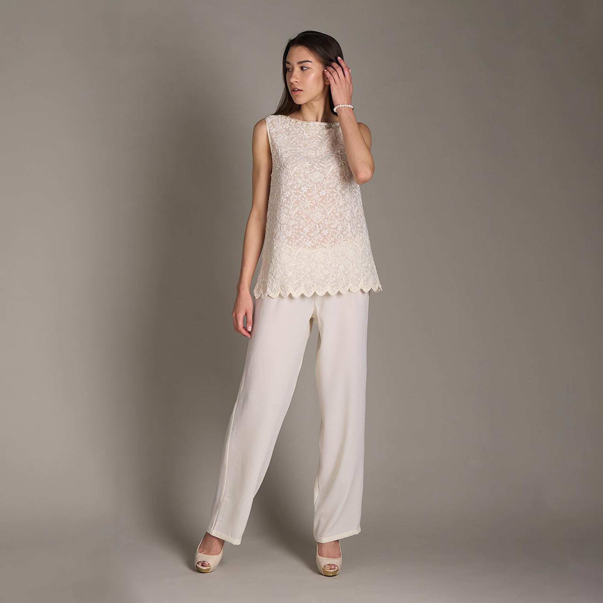 Krisha Chikankari Camisole