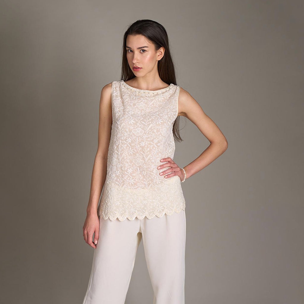 Krisha Chikankari Camisole