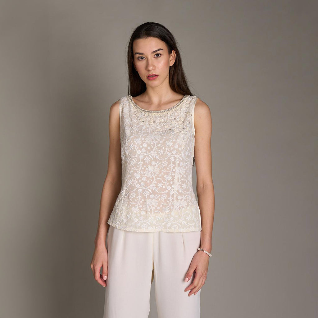 Hemal Chikankari Camisole