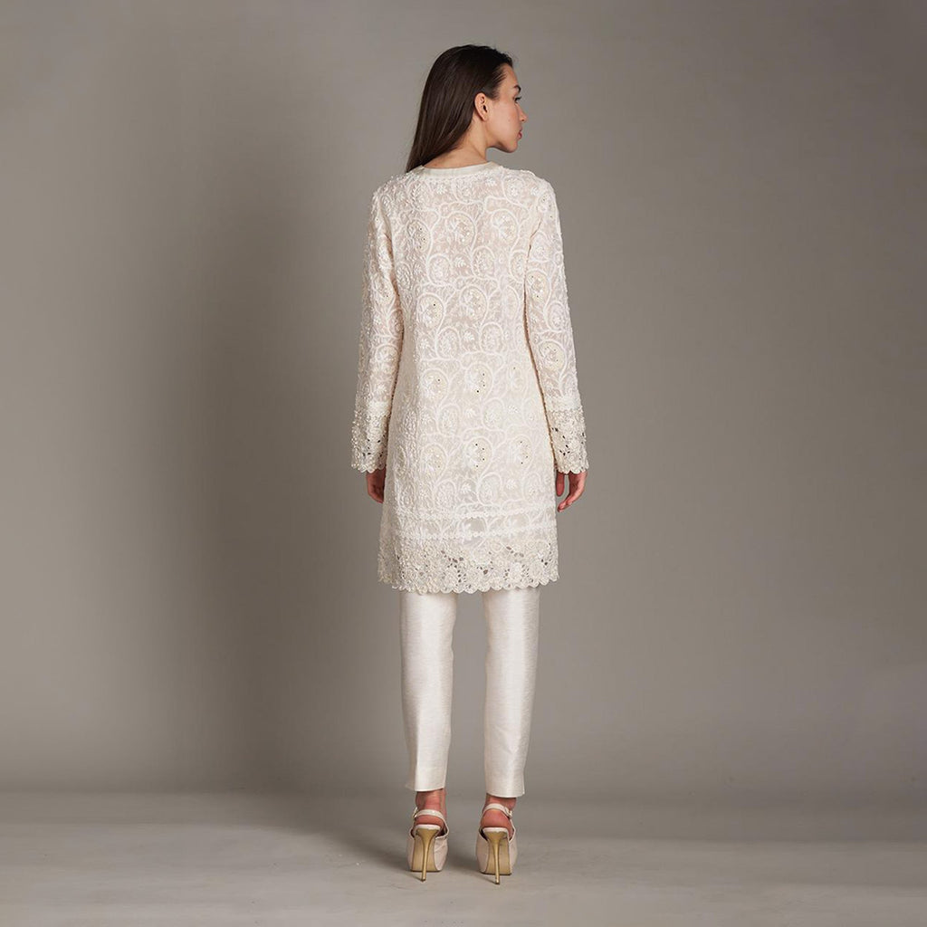 Eshana Chikankari Tunic