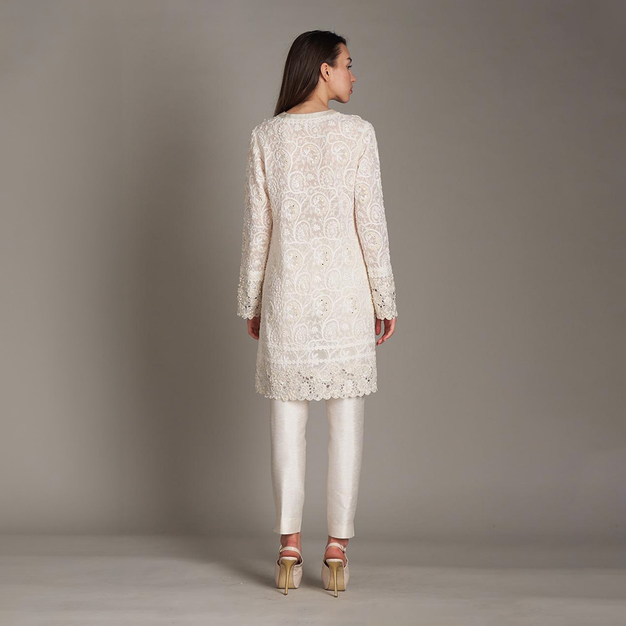 Eshana Chikankari Tunic