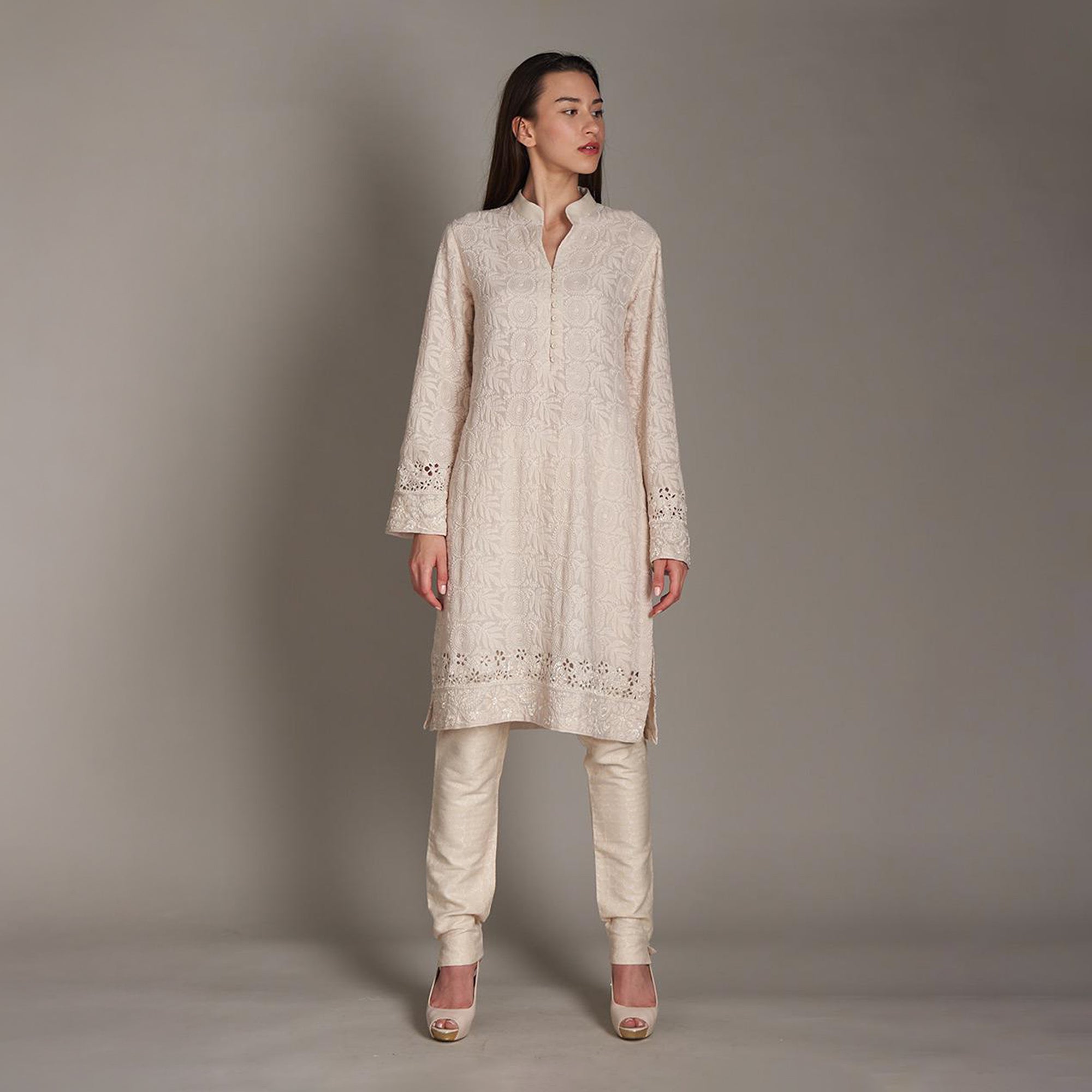 Ela Chikankari Tunic