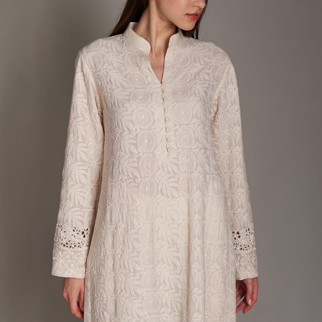 Ela Chikankari Tunic