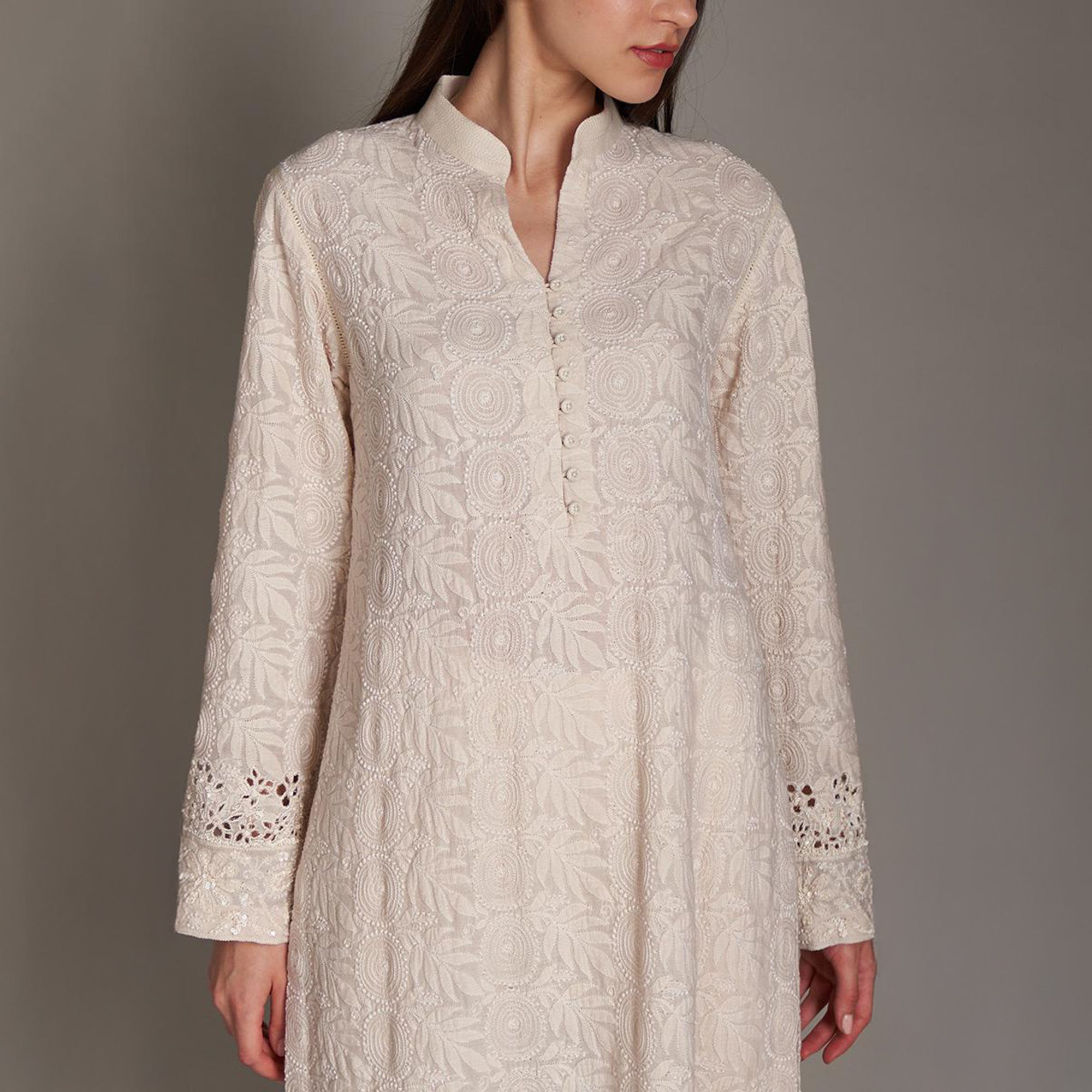 Ela Chikankari Tunic