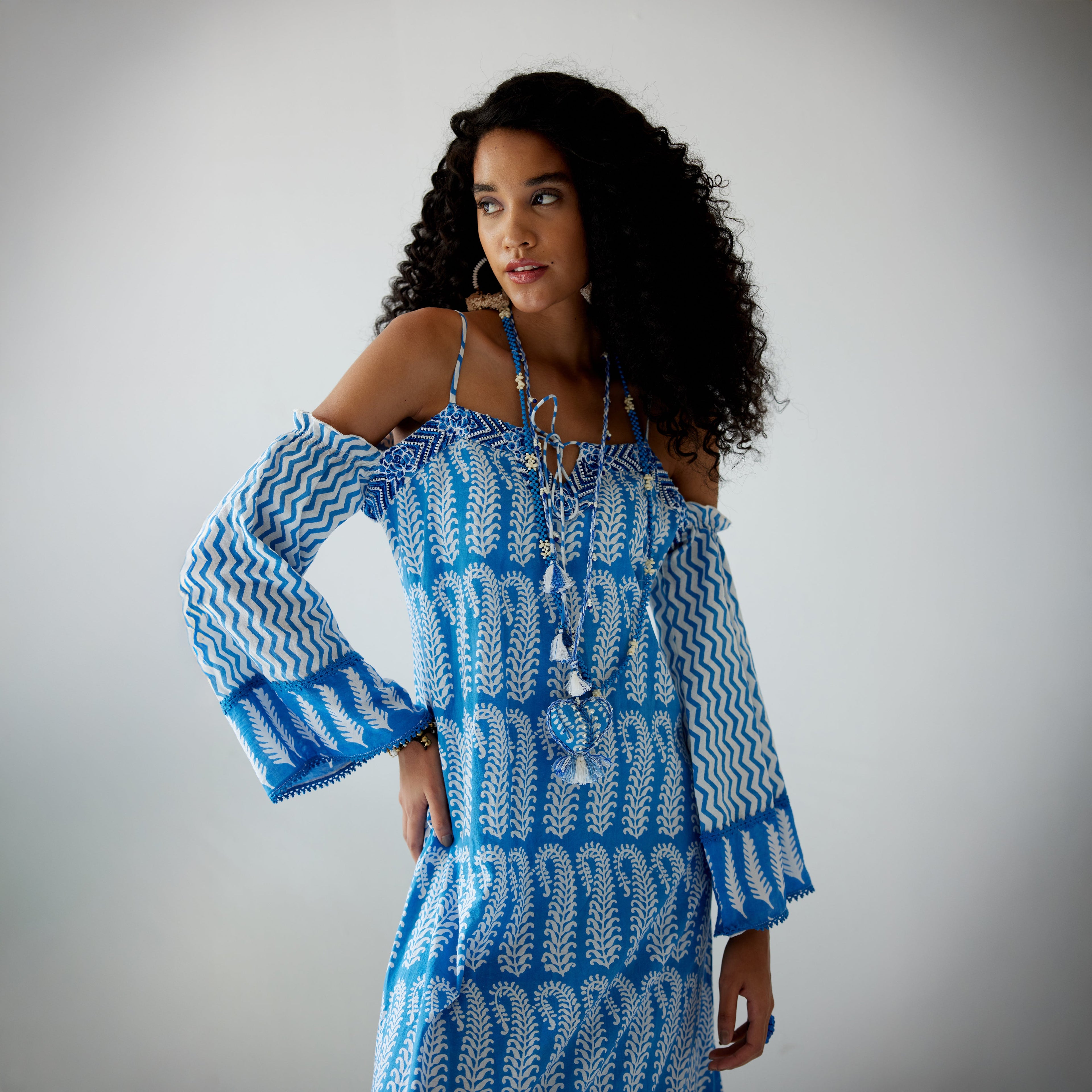 Zoe Off-Shoulder Tiered Dress