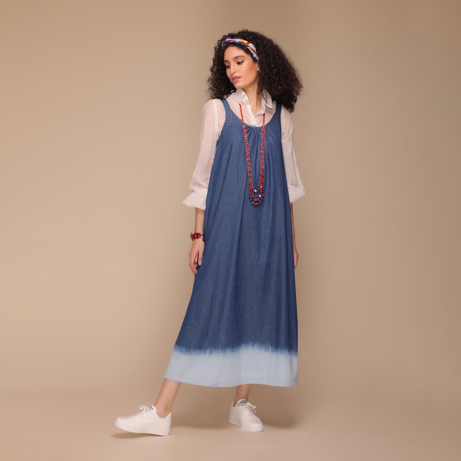 Helen Relaxed Ombre Shift Dress