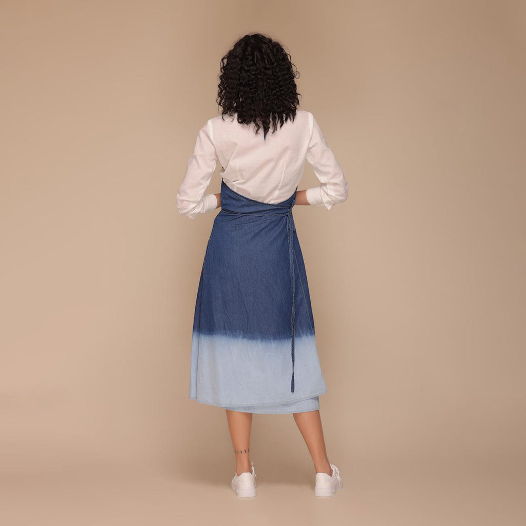 Azalea Wrap Around Ombre Dress