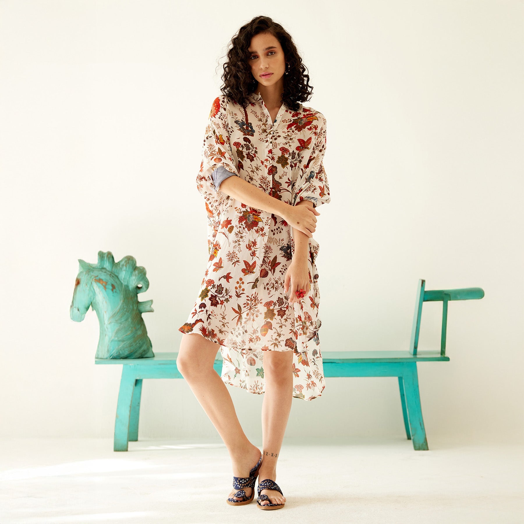 Ana Raglan Shirt Dress