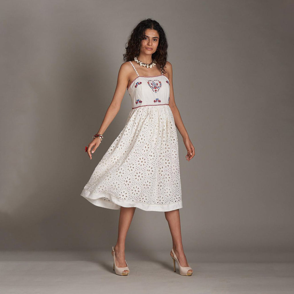 Kendall Embroidered Dress